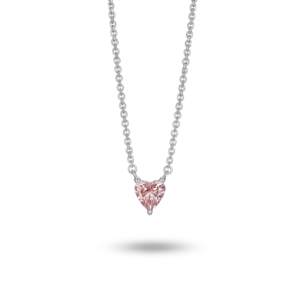 Lab-Grown Diamond ¼ct. Mini Heart Pendant | Pink