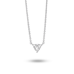 Lab-Grown Diamond ¼ct. Mini Trillion Pendant | White